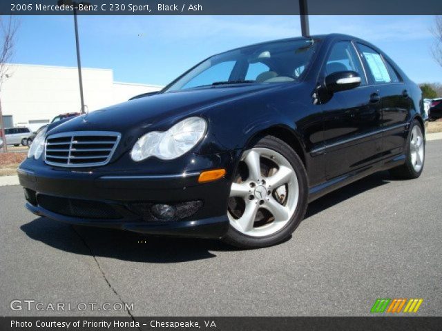 2006 Mercedes-Benz C 230 Sport in Black