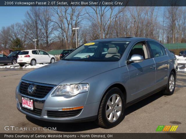 2006 Volkswagen Passat 2.0T Sedan in Arctic Blue Silver