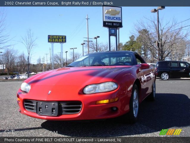 2002 Chevrolet Camaro Coupe in Bright Rally Red