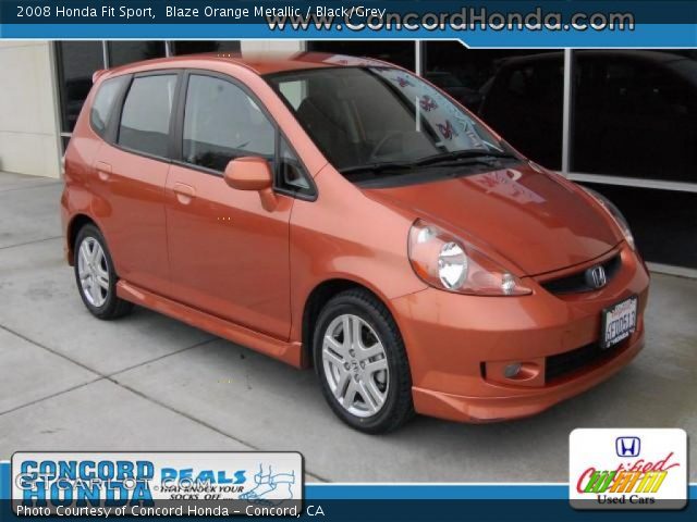 2008 Honda fit sport orange #6