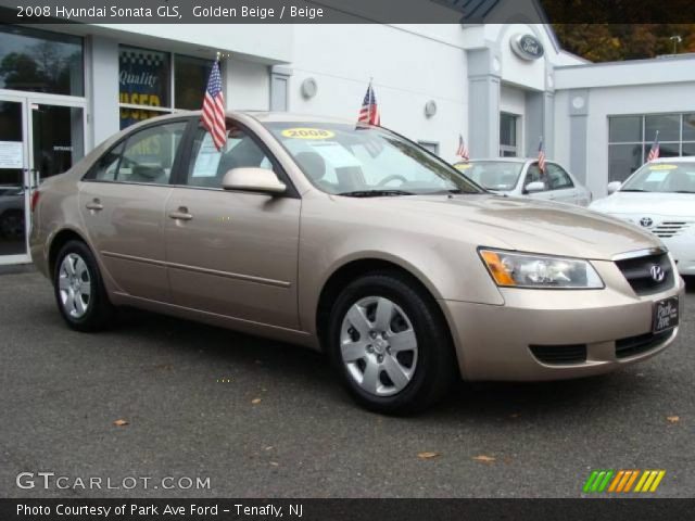 2008 Hyundai Sonata GLS in Golden Beige