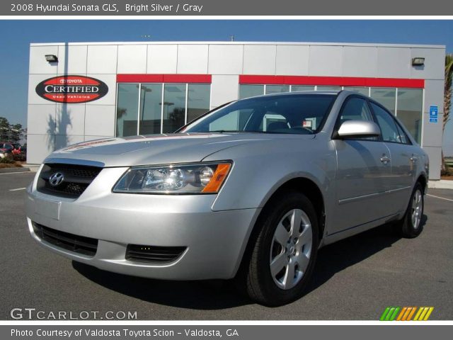 2008 Hyundai Sonata GLS in Bright Silver