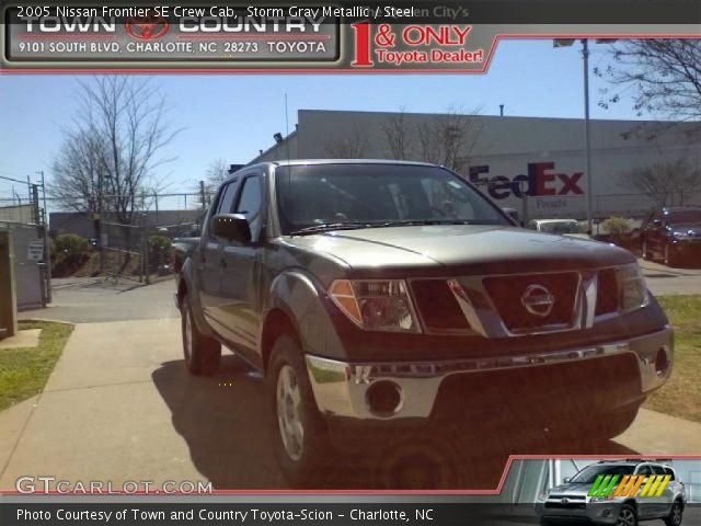 2005 Nissan Frontier SE Crew Cab in Storm Gray Metallic