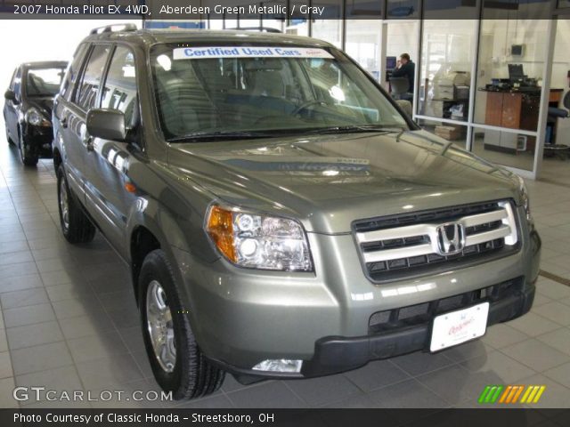 2007 Honda Pilot EX 4WD in Aberdeen Green Metallic