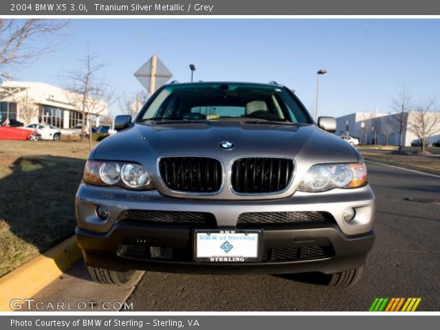 2004 BMW X5 3.0i in Titanium Silver Metallic
