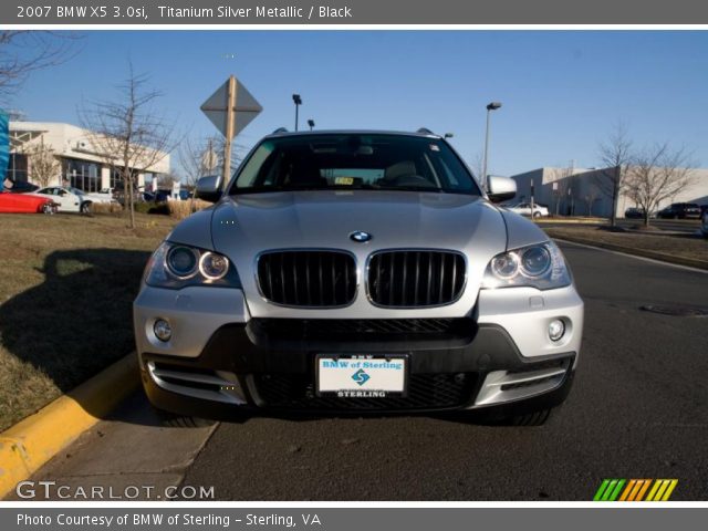2007 BMW X5 3.0si in Titanium Silver Metallic