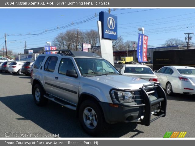 2004 Nissan Xterra XE 4x4 in Silver Lightning Metallic