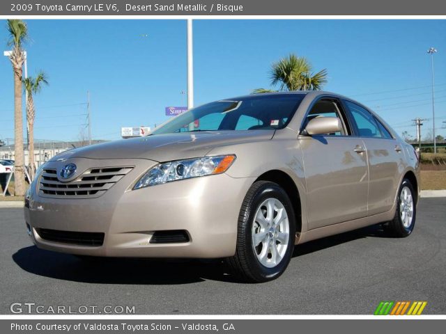 2009 Toyota Camry LE V6 in Desert Sand Metallic