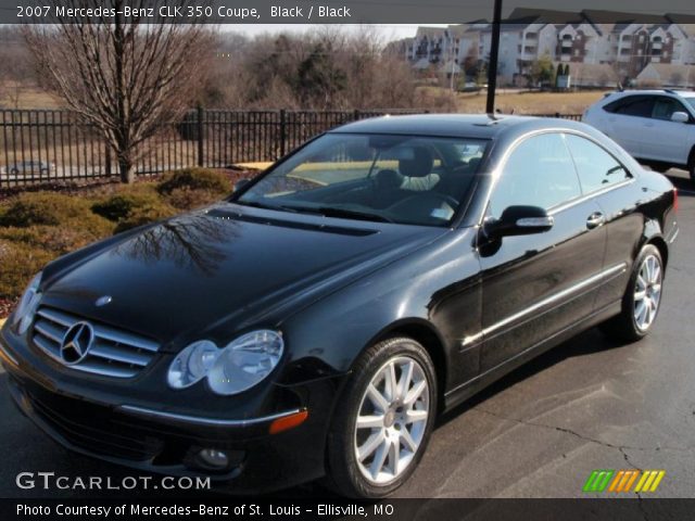 2007 Mercedes-Benz CLK 350 Coupe in Black