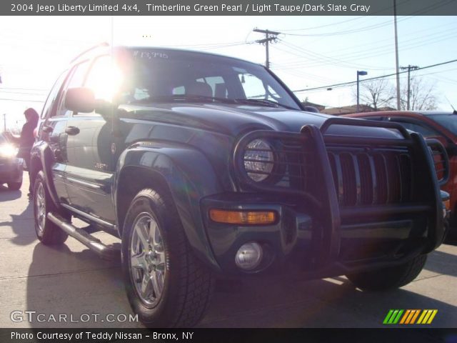 2004 Jeep Liberty Limited 4x4 in Timberline Green Pearl