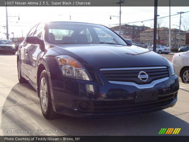 2007 Nissan Altima 2.5 S in Super Black