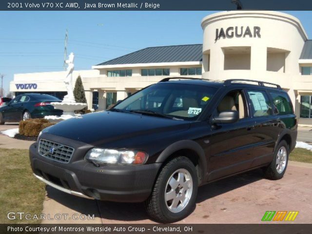 2001 Volvo V70 XC AWD in Java Brown Metallic