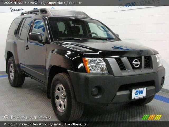 2006 Nissan Xterra X 4x4 in Super Black