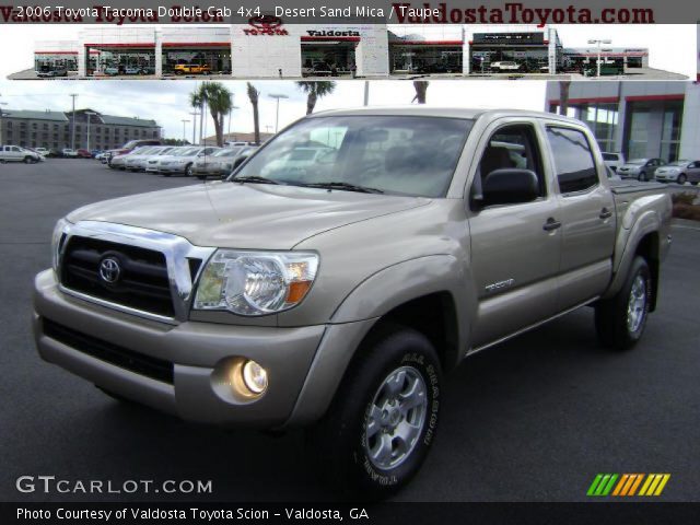 2006 Toyota Tacoma Double Cab 4x4 in Desert Sand Mica