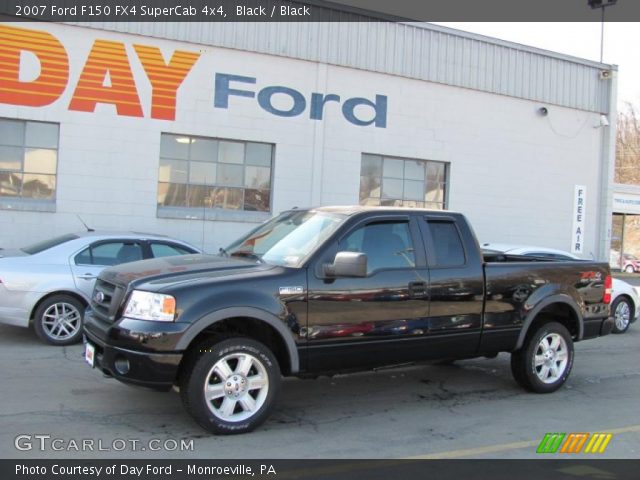 2007 Ford F150 FX4 SuperCab 4x4 in Black
