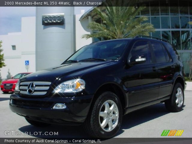 2003 Mercedes-Benz ML 350 4Matic in Black