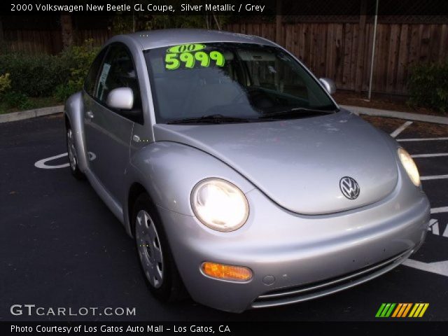 2000 Volkswagen New Beetle GL Coupe in Silver Metallic
