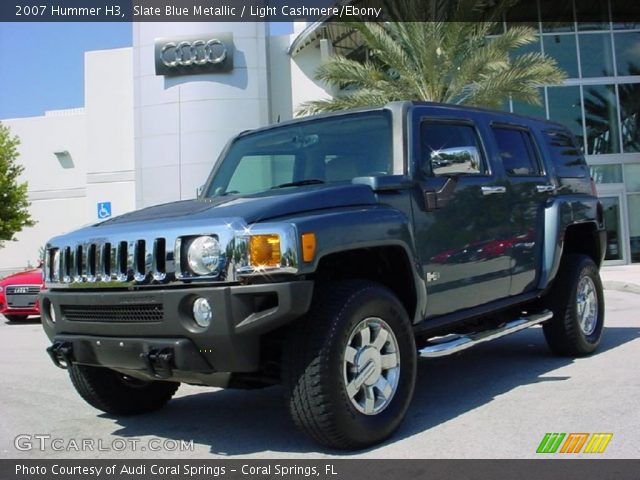 2007 Hummer H3  in Slate Blue Metallic