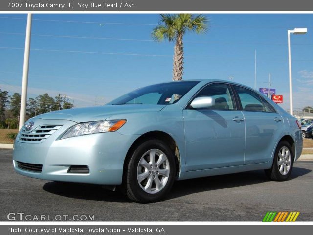 2007 Toyota Camry LE in Sky Blue Pearl