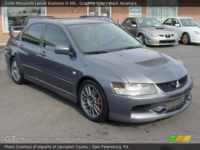 2006 Mitsubishi Lancer Evolution IX MR in Graphite Gray
