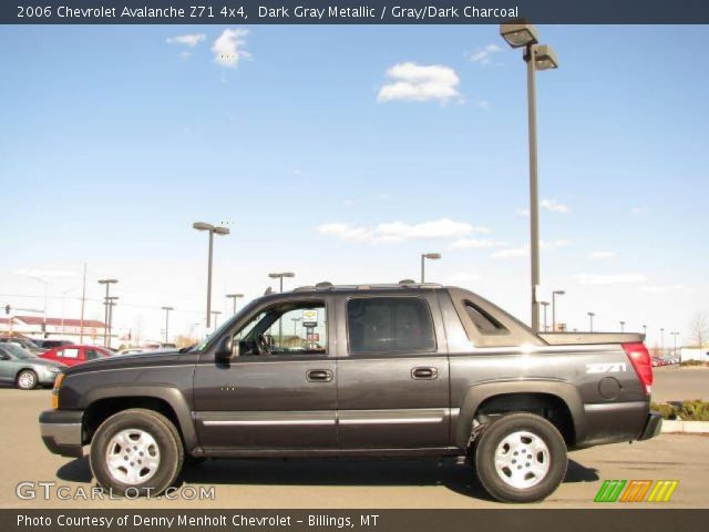 2006 Chevrolet Avalanche Z71 4x4 in Dark Gray Metallic