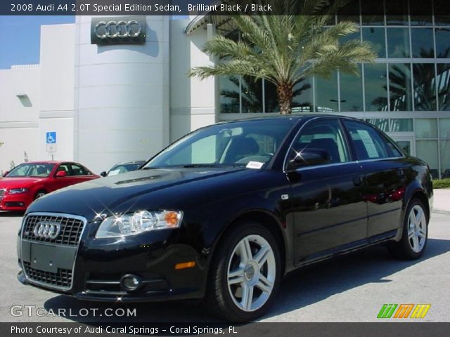 2008 Audi A4 2.0T Special Edition Sedan in Brilliant Black