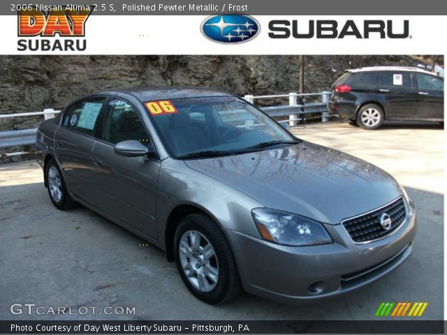 2006 Nissan Altima 2.5 S in Polished Pewter Metallic