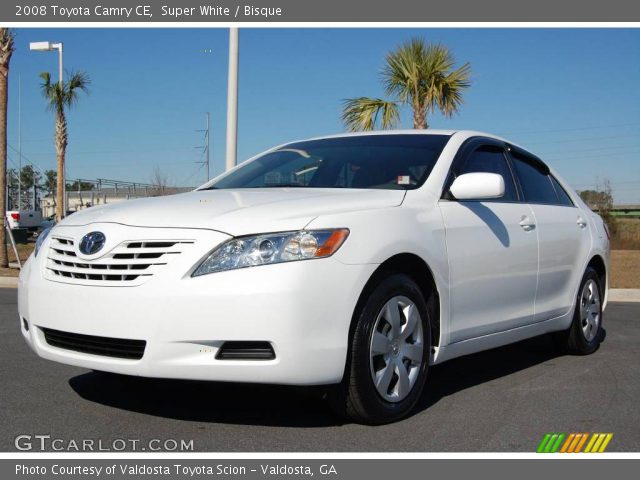 2008 Toyota Camry CE in Super White