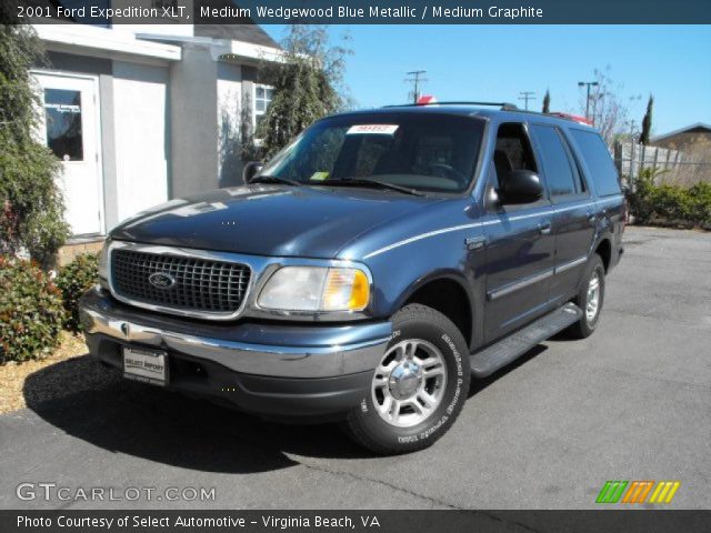 2001 Ford Expedition XLT in Medium Wedgewood Blue Metallic