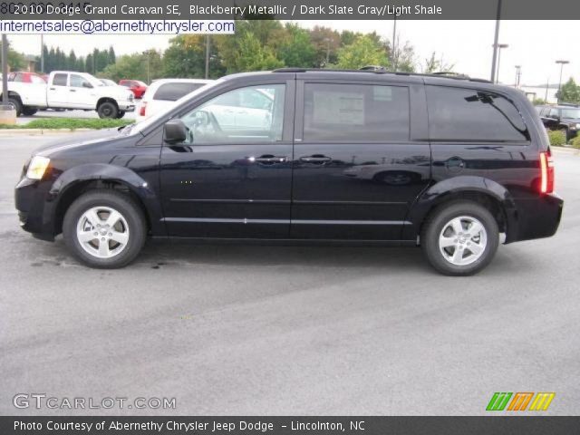 2010 Dodge Grand Caravan SE in Blackberry Metallic