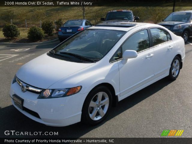 2008 Honda Civic EX Sedan in Taffeta White