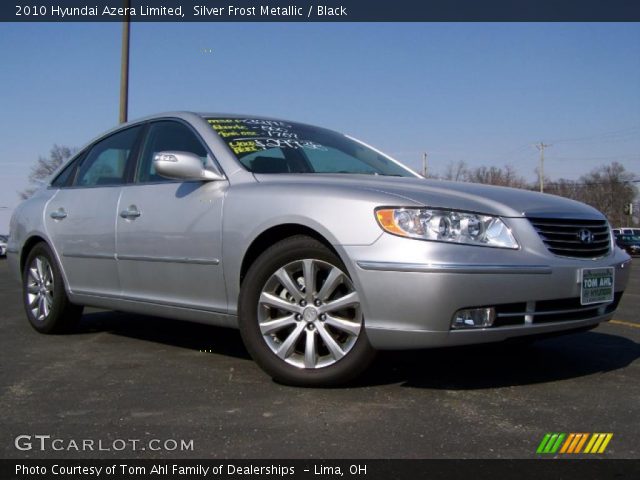 2010 Hyundai Azera Limited in Silver Frost Metallic