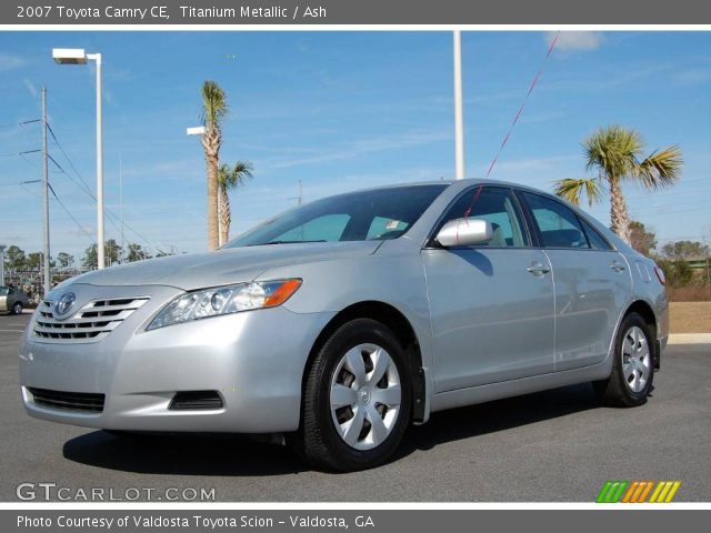 2007 Toyota Camry CE in Titanium Metallic
