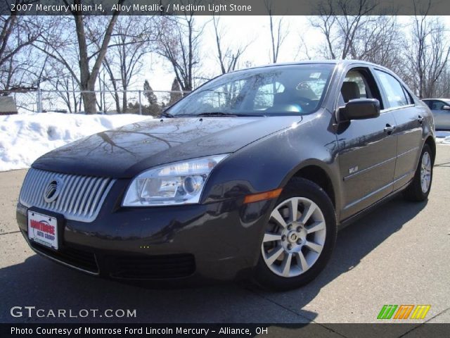 2007 Mercury Milan I4 in Alloy Metallic