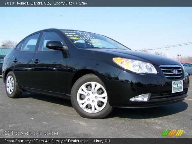 2010 Hyundai Elantra GLS in Ebony Black