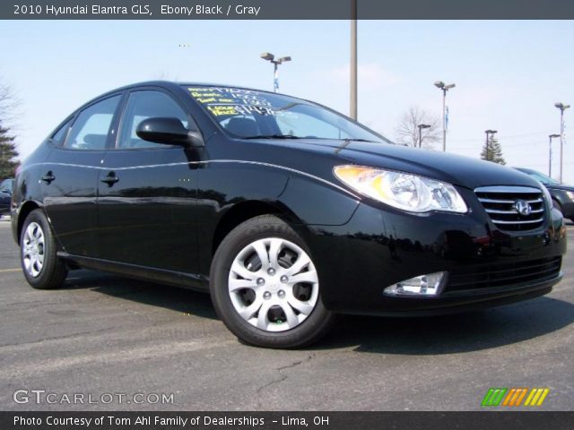 2010 Hyundai Elantra GLS in Ebony Black