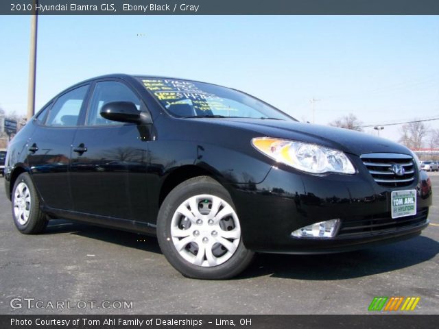 2010 Hyundai Elantra GLS in Ebony Black