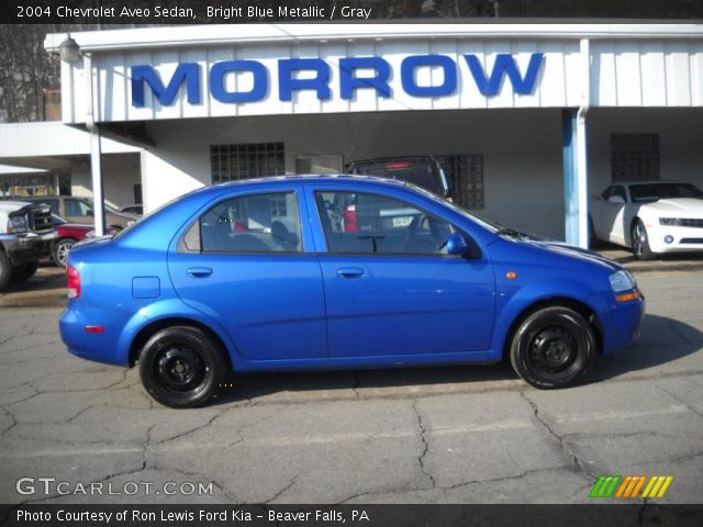 2004 Chevrolet Aveo Sedan in Bright Blue Metallic