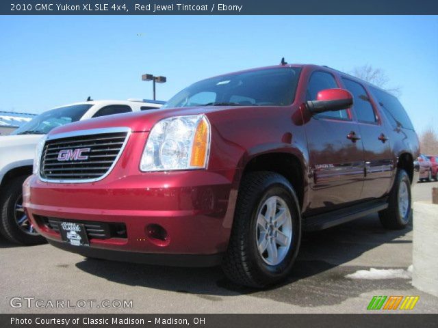 2010 GMC Yukon XL SLE 4x4 in Red Jewel Tintcoat