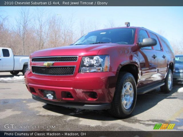 2010 Chevrolet Suburban LS 4x4 in Red Jewel Tintcoat