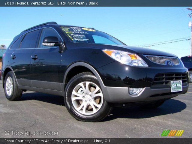 2010 Hyundai Veracruz GLS in Black Noir Pearl