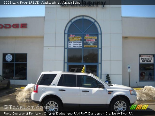 2008 Land Rover LR2 SE in Alaska White