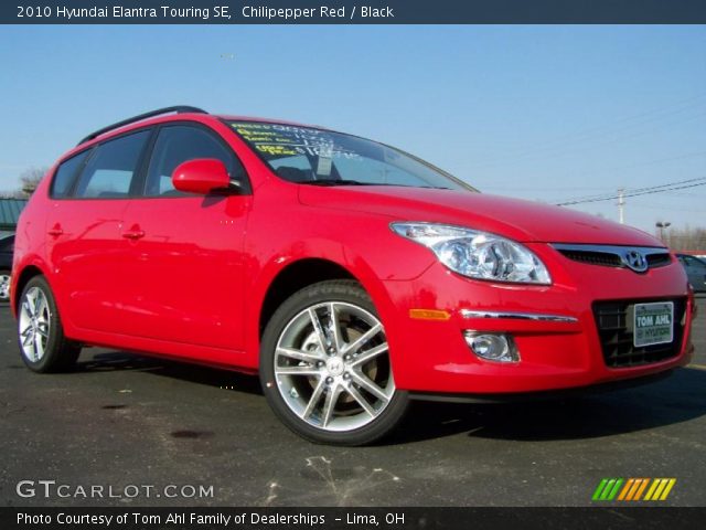 2010 Hyundai Elantra Touring SE in Chilipepper Red