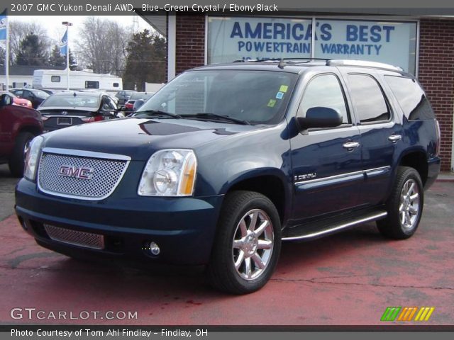 2007 GMC Yukon Denali AWD in Blue-Green Crystal