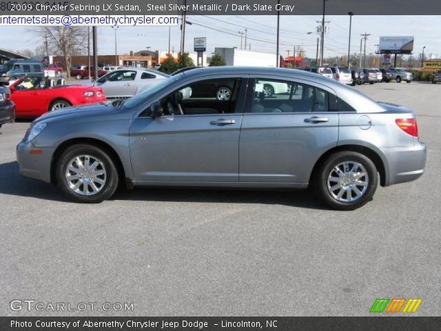 2009 Chrysler Sebring LX Sedan in Steel Silver Metallic