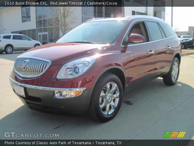 2010 Buick Enclave CXL in Red Jewel Tintcoat