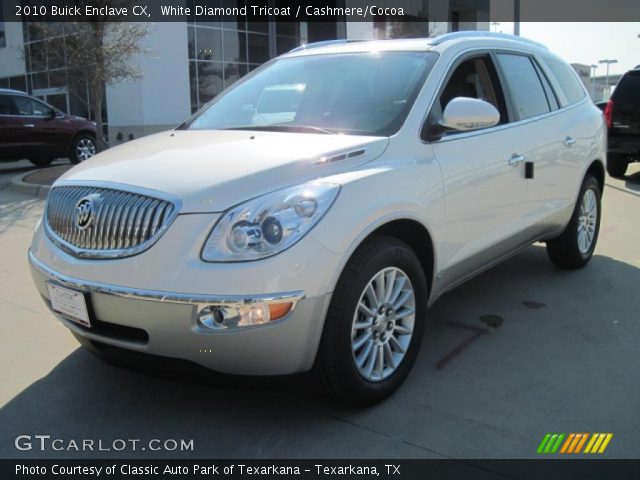 2010 Buick Enclave CX in White Diamond Tricoat