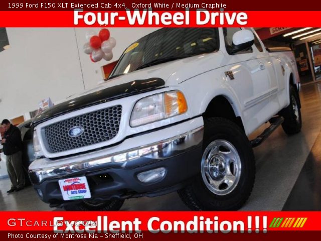 1999 Ford F150 XLT Extended Cab 4x4 in Oxford White