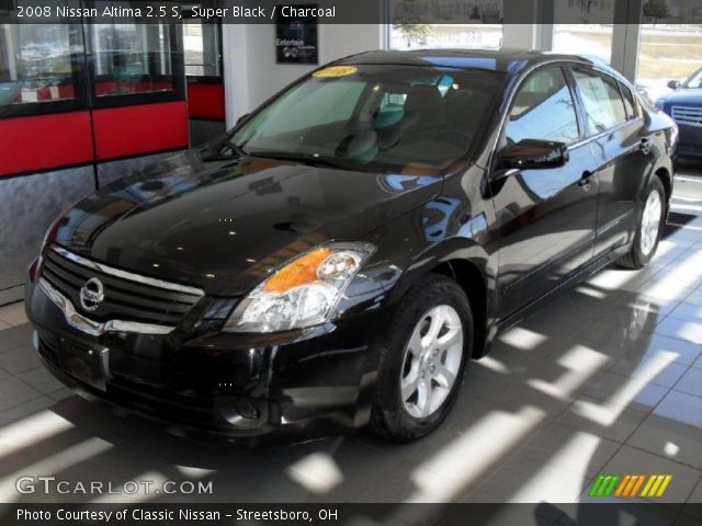 2008 Nissan Altima 2.5 S in Super Black