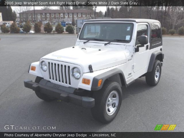 2006 Jeep Wrangler Sport 4x4 Right Hand Drive in Stone White